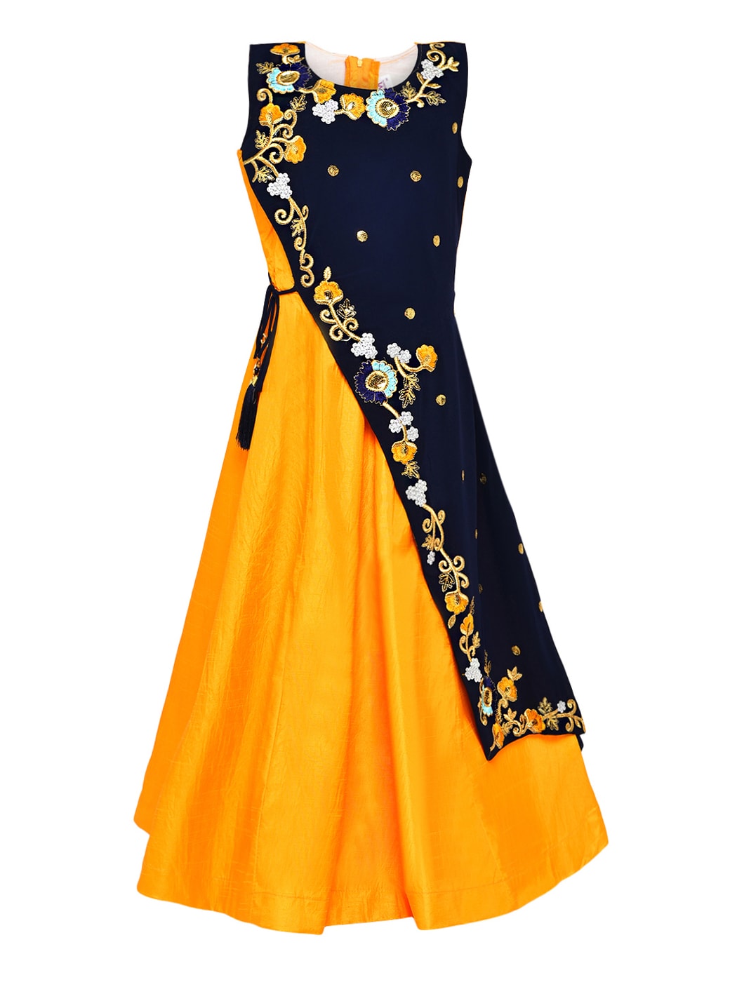 yellow gown dress