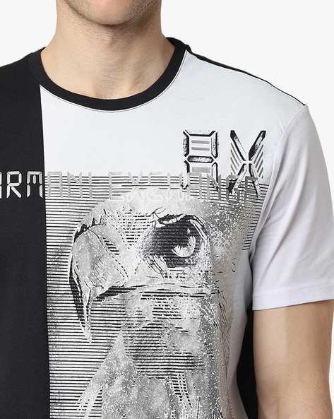 Buy Black White Tshirts for Men by ARMANI EXCHANGE Online Ajio