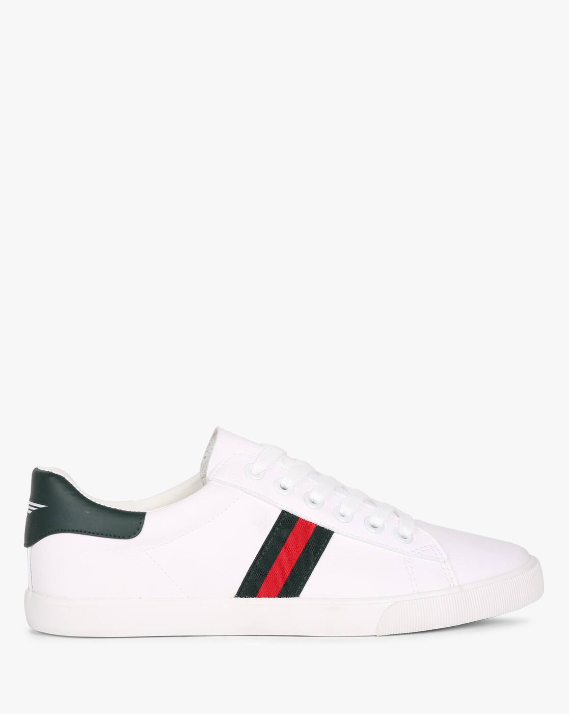 red tape white sneakers