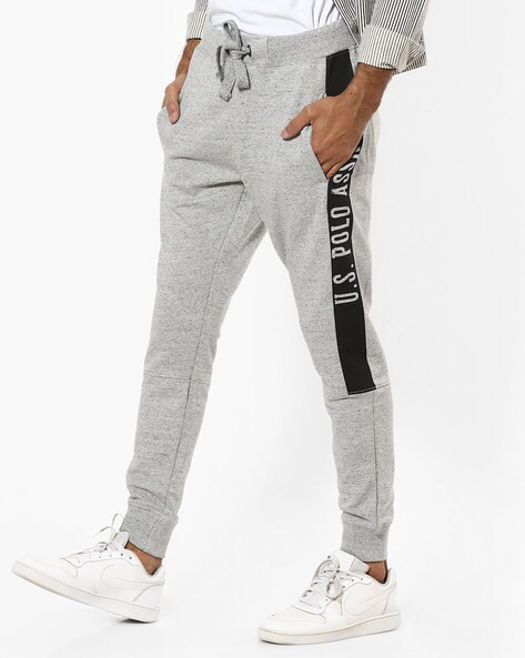 grey polo joggers