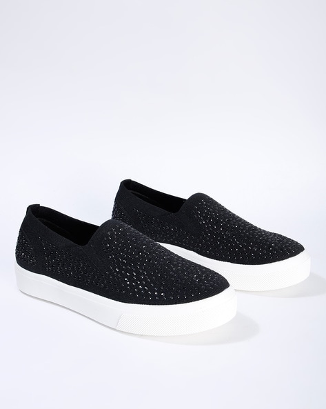 Skechers embellished slip-on clearance shoes- poppy studded affair