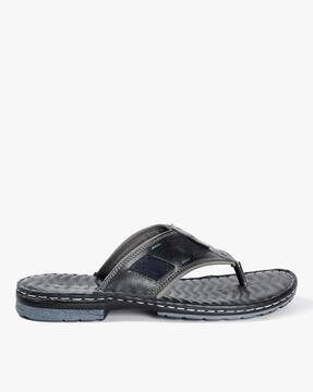 red tape thong slippers