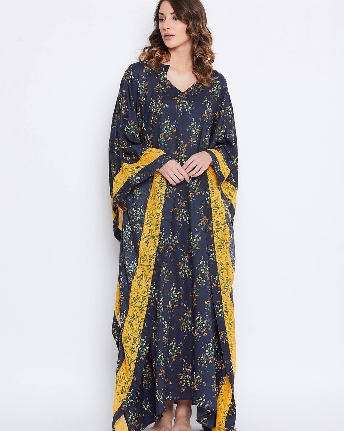 indian kaftan night dress