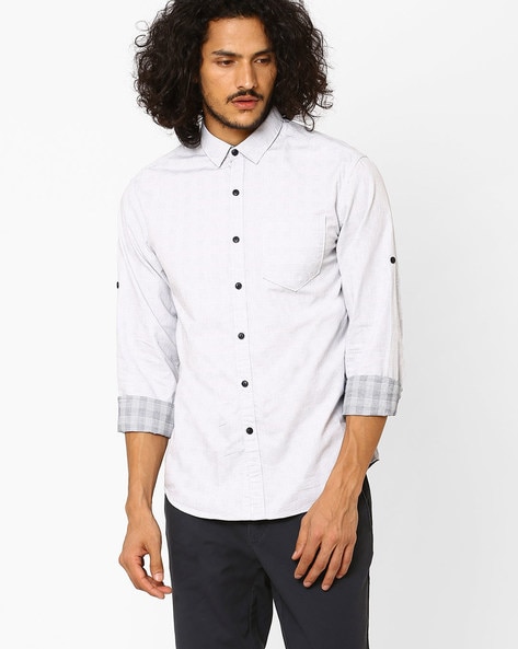 Locomotive Slim Fit Checked Shirt