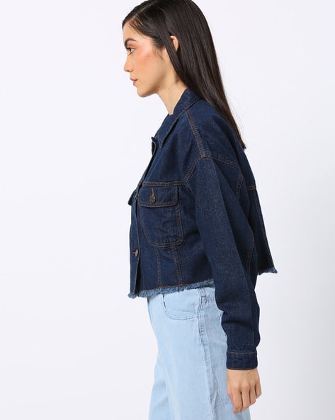 denim jacket ajio