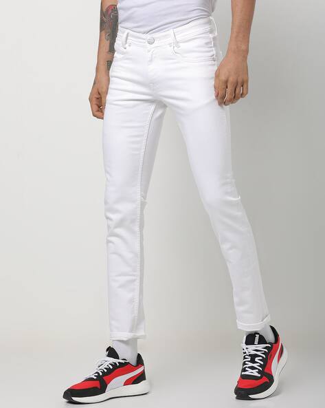 mufti white jeans