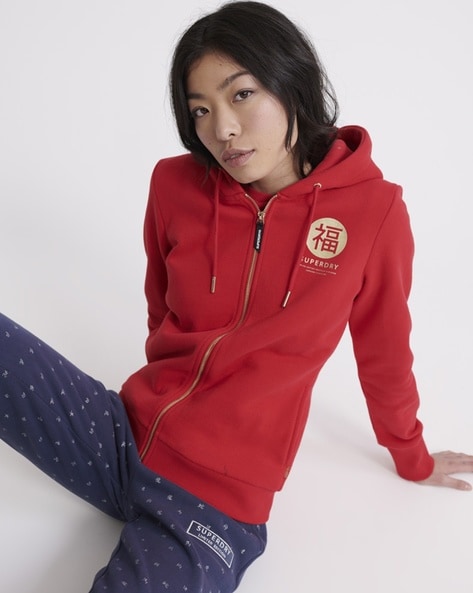 superdry hooded sweatshirt