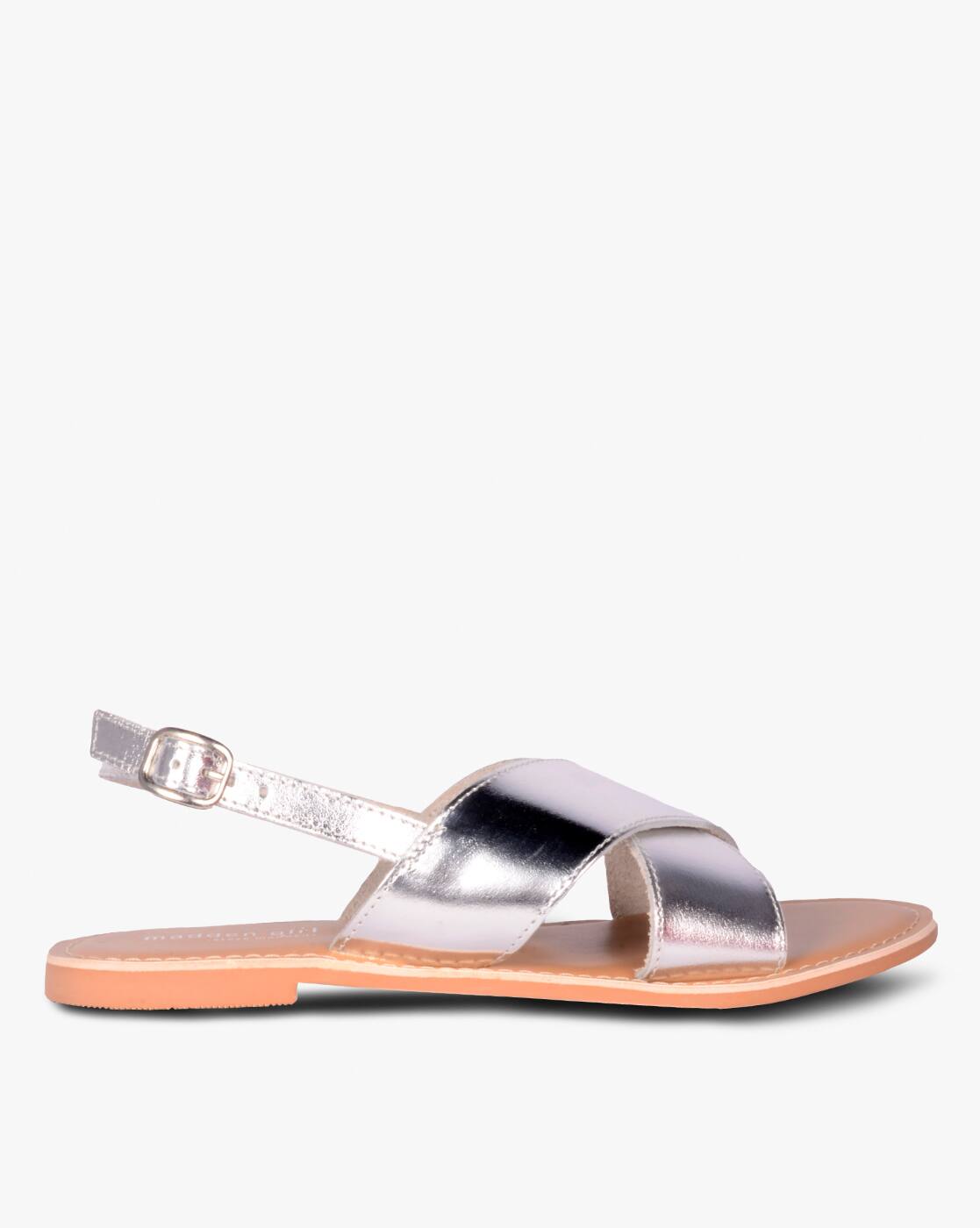 madden girl silver sandals