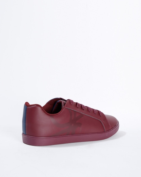 Buy Burgundy Sneakers for Men by UNITED COLORS OF BENETTON Online 