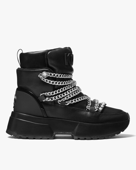 Buy Black Boots for Women by Michael Kors Online 