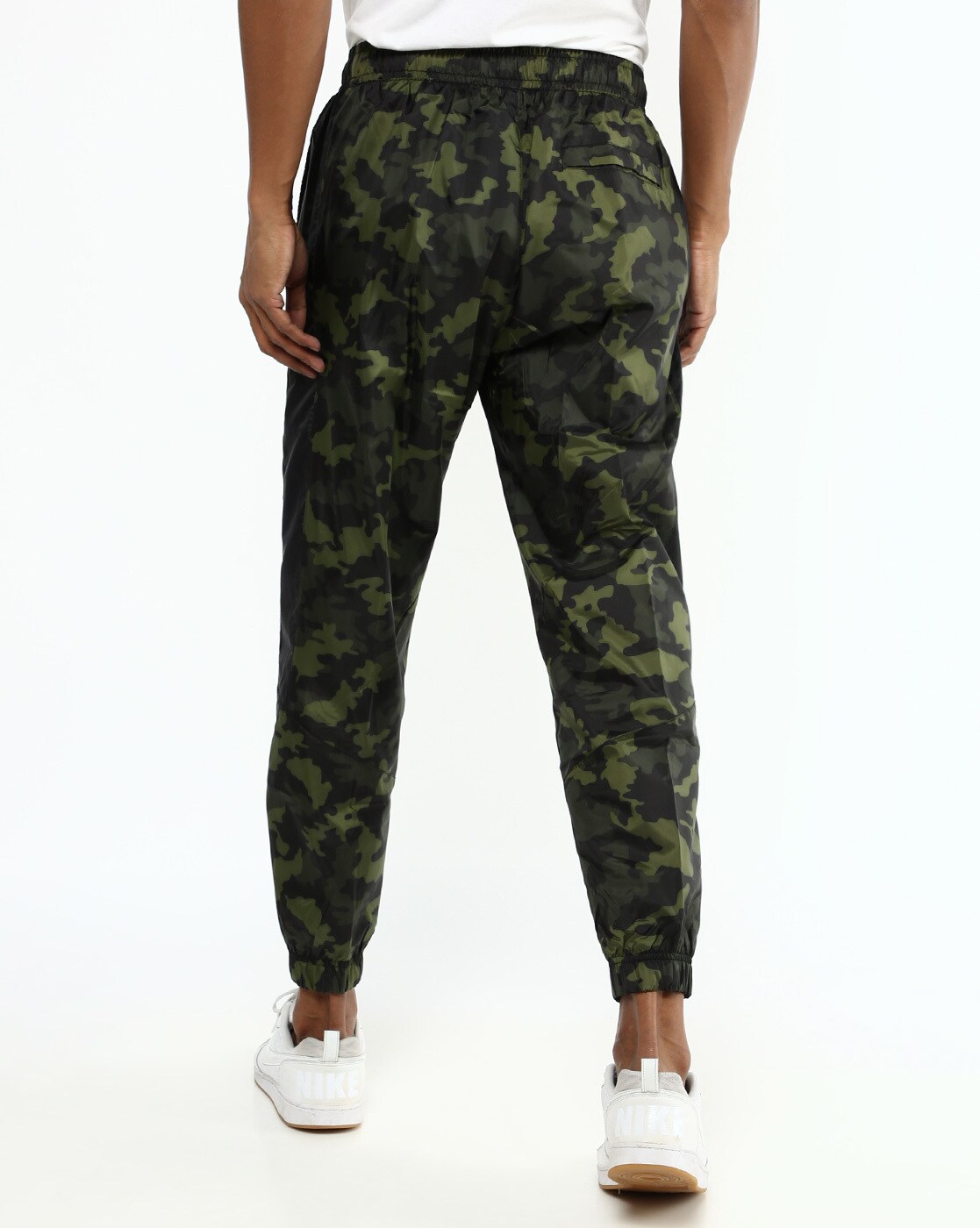 Nike camouflage store track pants