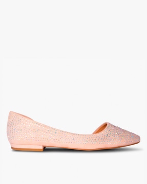 steve madden pink slip ons