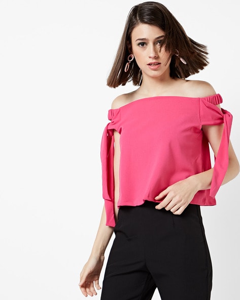 Buy Pink Tops for Women by AJIO Online