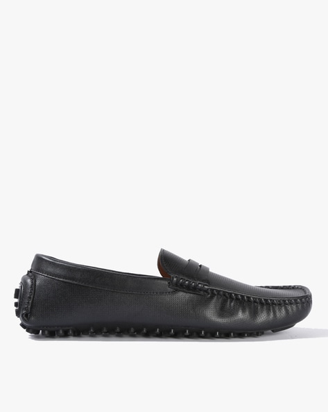 panelled loafers