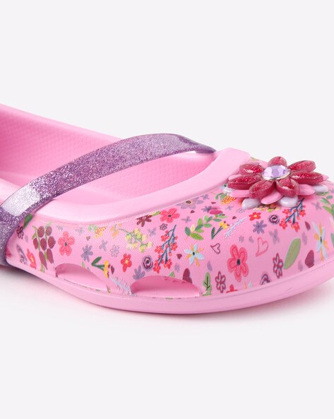 Buy Pink Sandals for Girls by CROCS Online Ajio