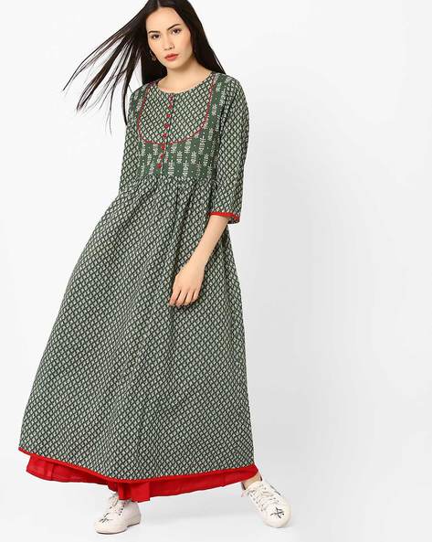 kurti maxi dress