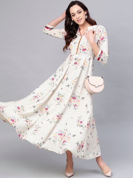 ajio gown dress