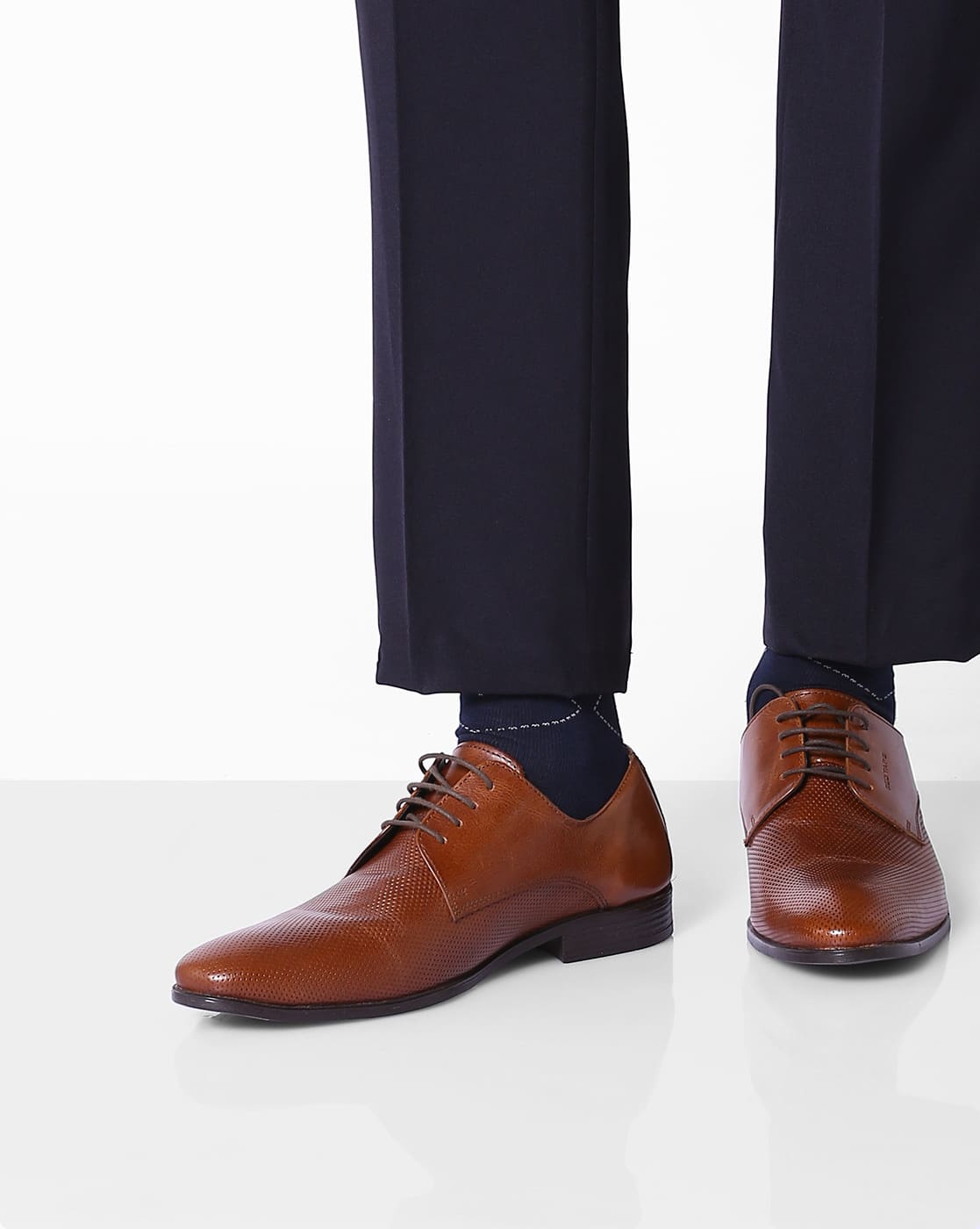 Buy Tan Brown Formal Shoes for Men by RED TAPE Online