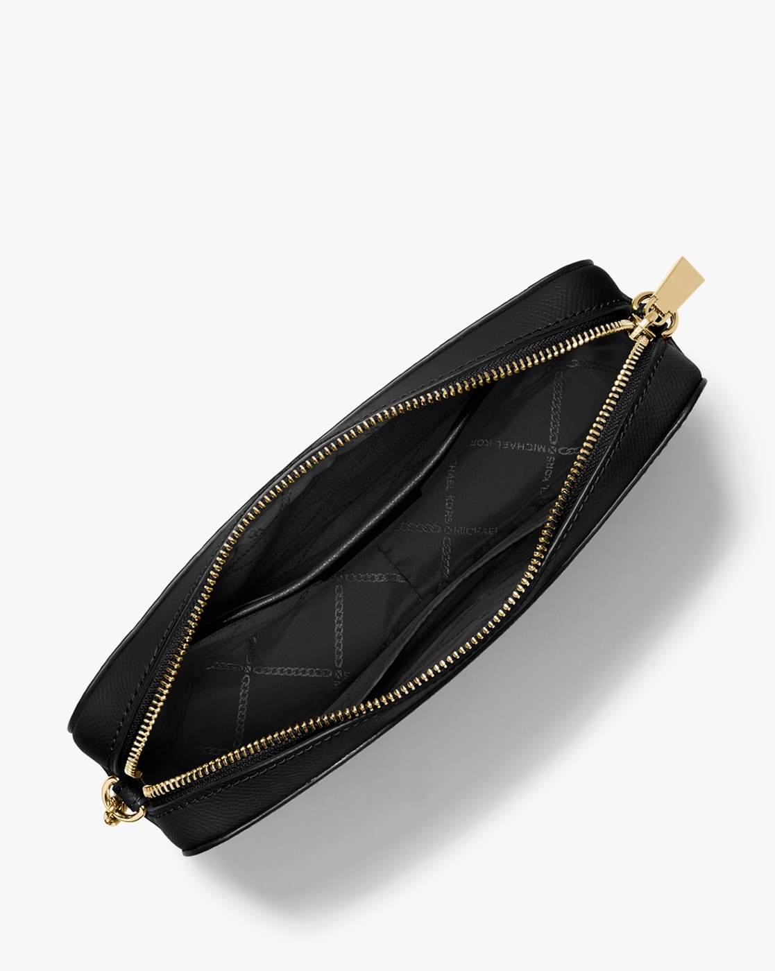 MICHAEL KORS ☜UNBOXING☞ Jet Set Large Saffiano Leather Crossbody Bag /  Black 