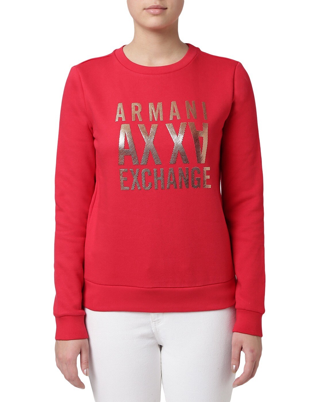 armani exchange women's sweatshirt