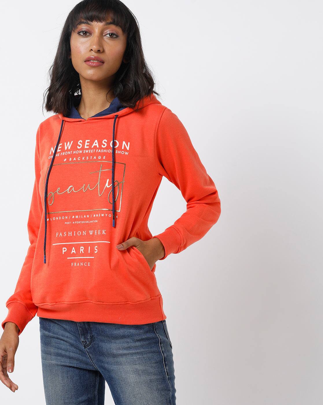 ajio women sweatshirt