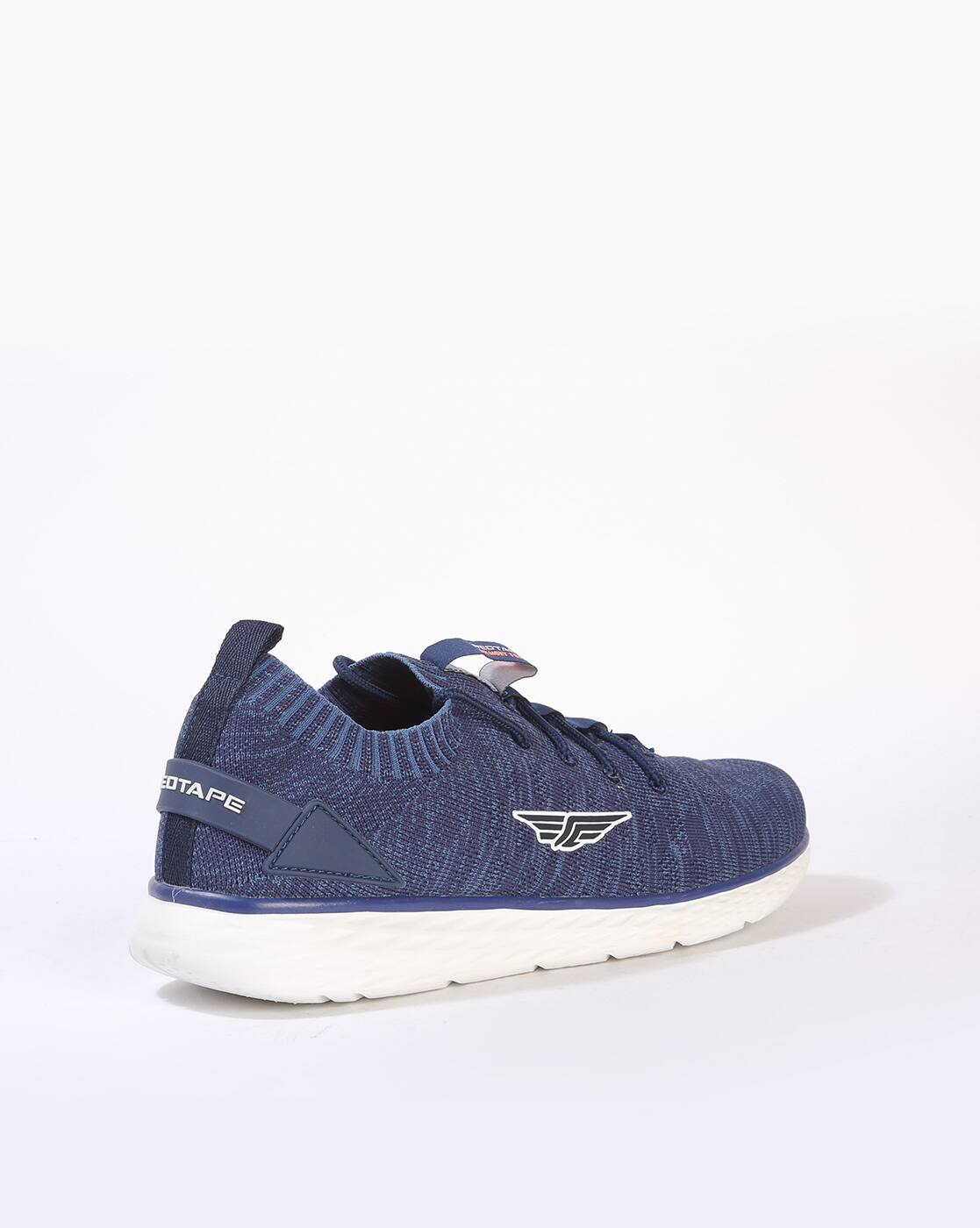 red tape navy blue walking shoes