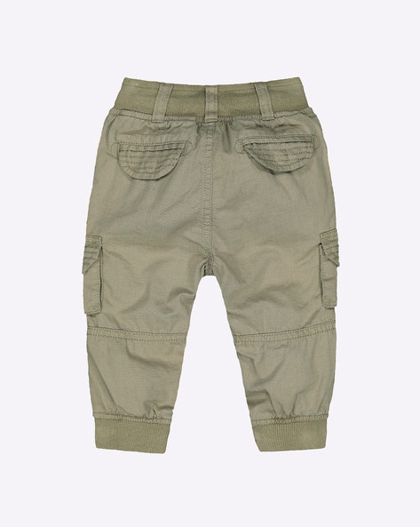Buy Boys Cargo Patch Pocket With Ribwaist  Khaki Online at Best Price   Mothercare India