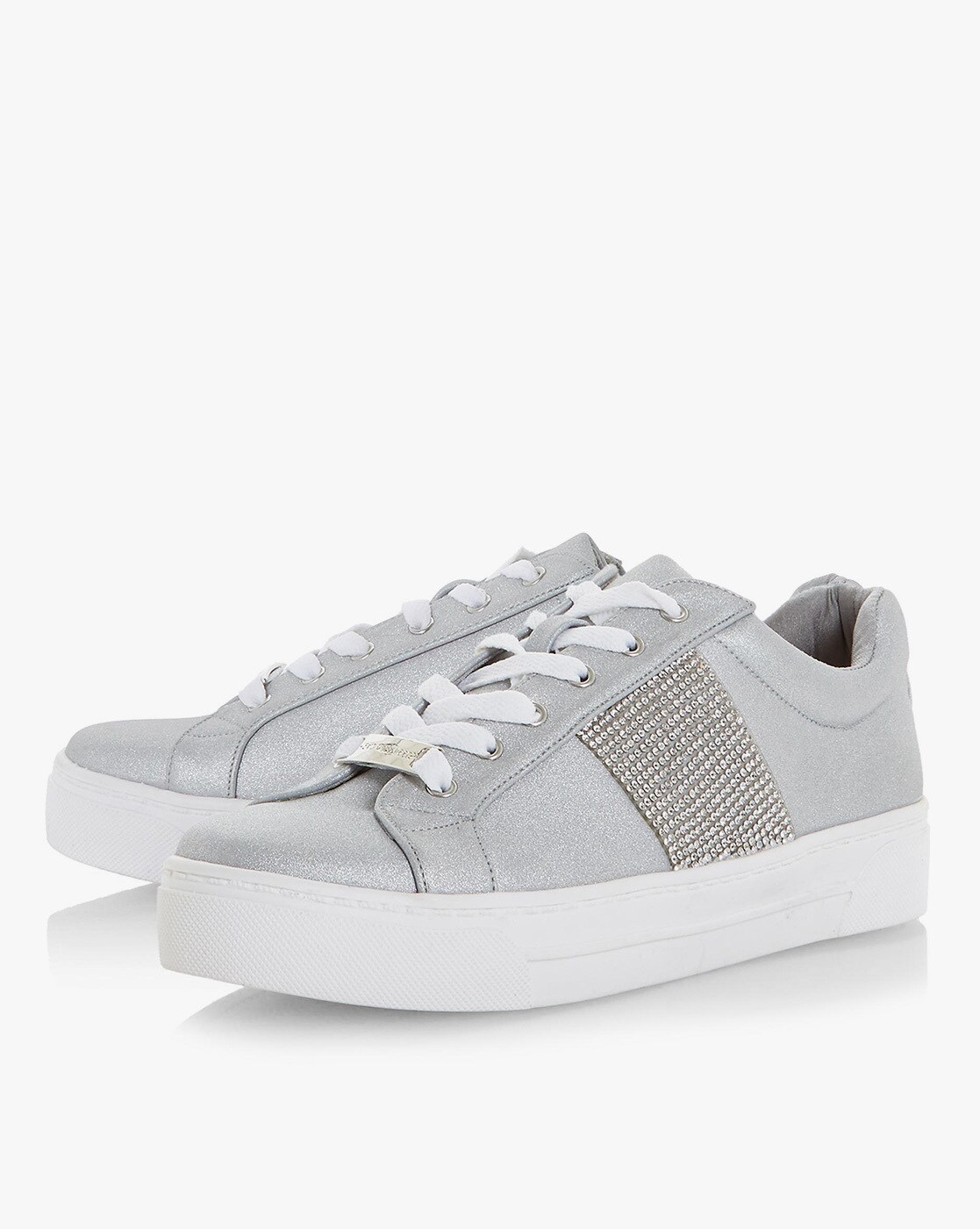 Buy Grey Casual Shoes for Women by Dune 