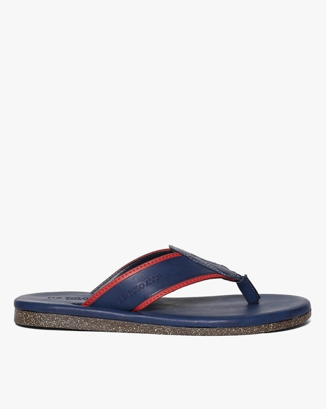 us polo flip flops