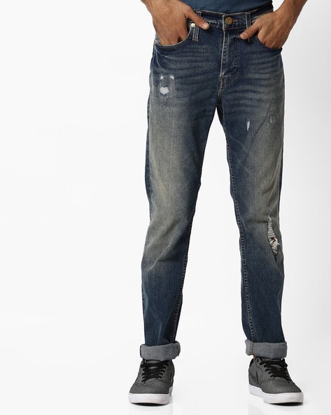 levi's distressed jeans mens