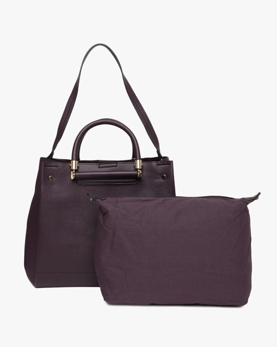 accessorize purple bag