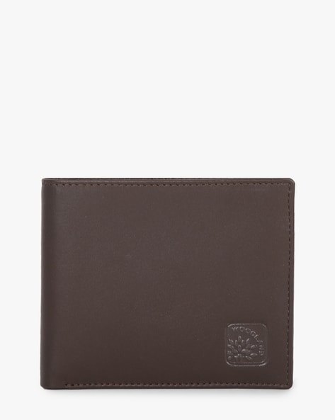 Buy Men Brown Solid Leather Wallet Online - 649148 | Peter England