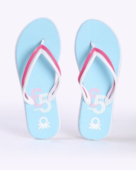 Buy Blue Flip Flop \u0026 Slippers for Women 