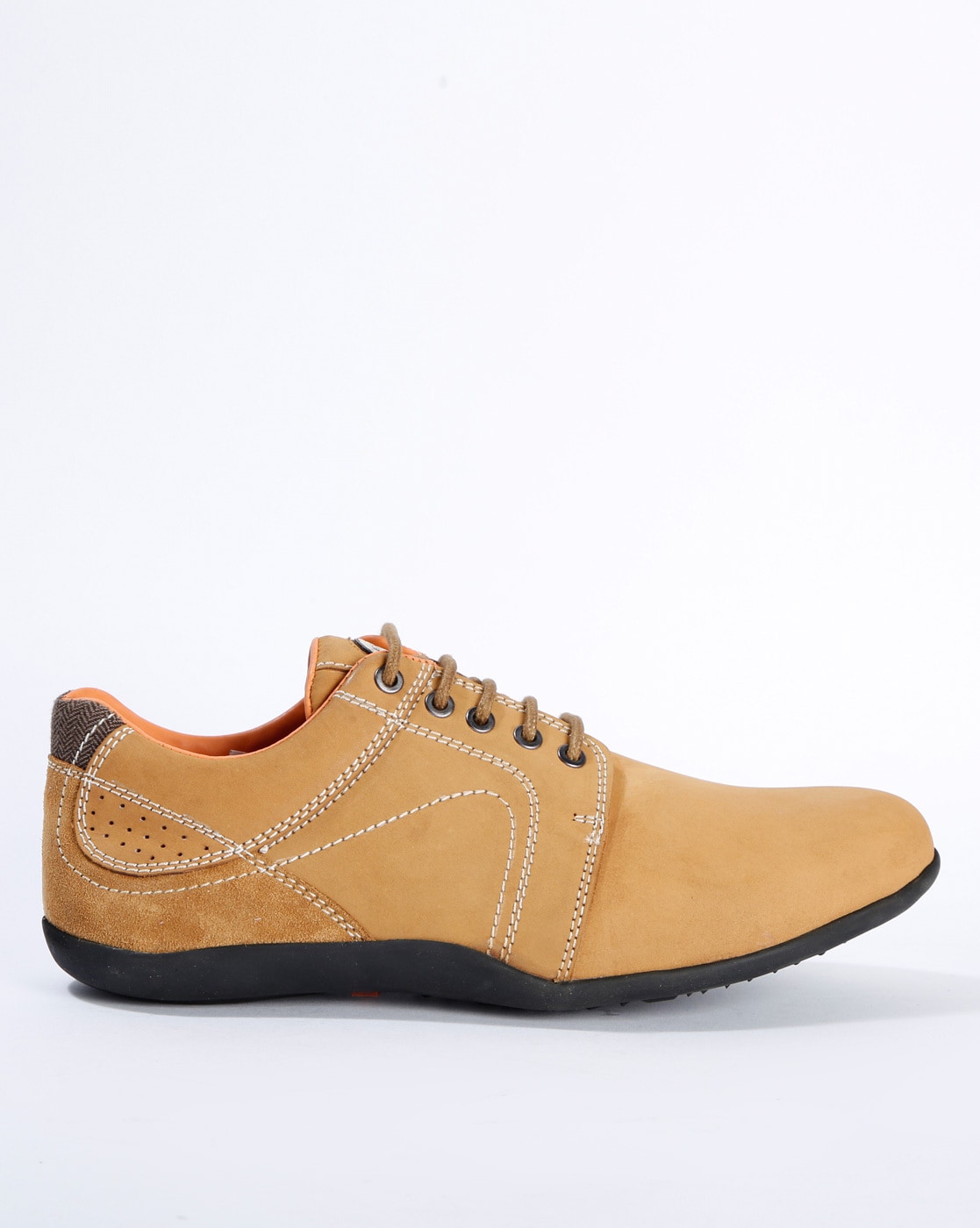 red chief lace up casual shoes