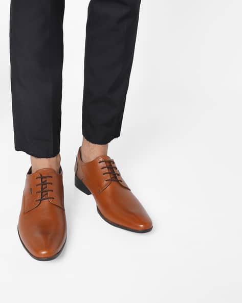 lee cooper genuine leather derby shoes