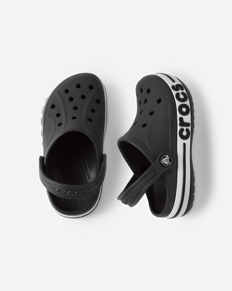 crocs slingback clogs with cutouts