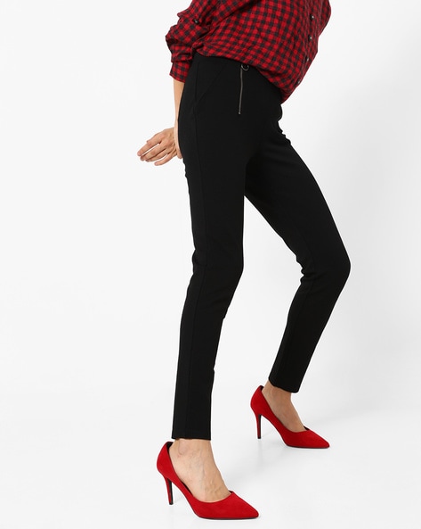 Mid-Rise Ankle-Length Treggings