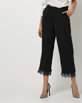 ASOS DESIGN laceup detail flare pants in stone part of a set  ASOS