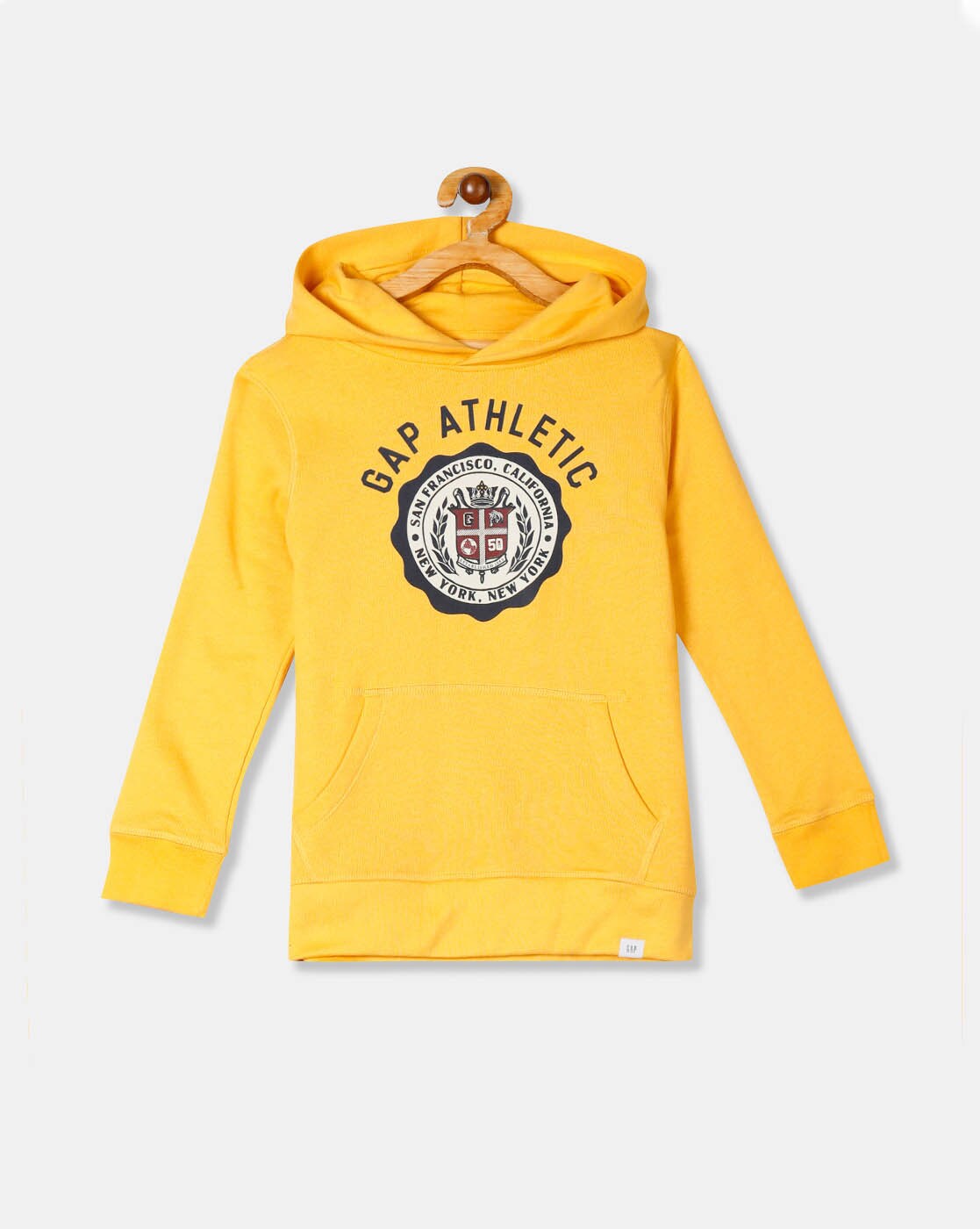 yellow gap hoodie