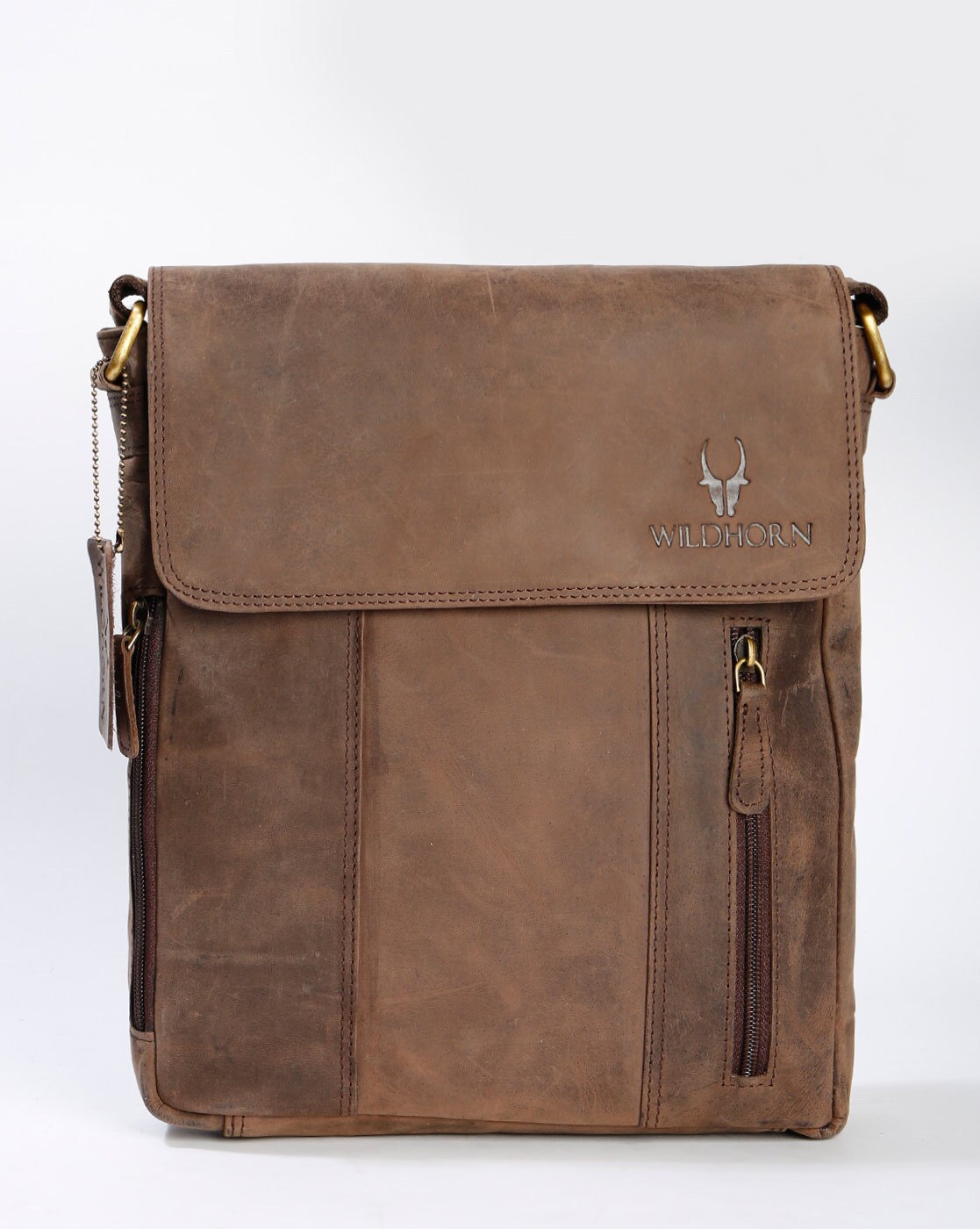 wildhorn leather messenger bag