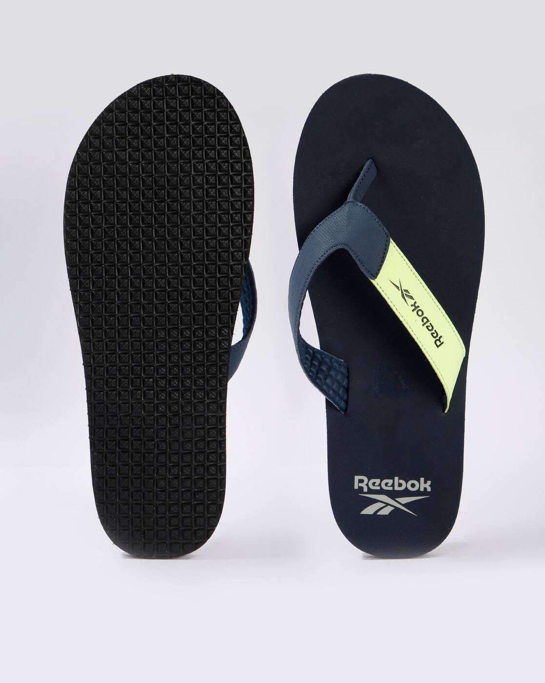 mens reebok flip flops
