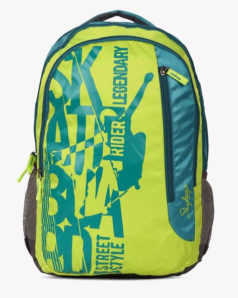 Skybags outlet green backpack