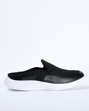 black slip on sneakers