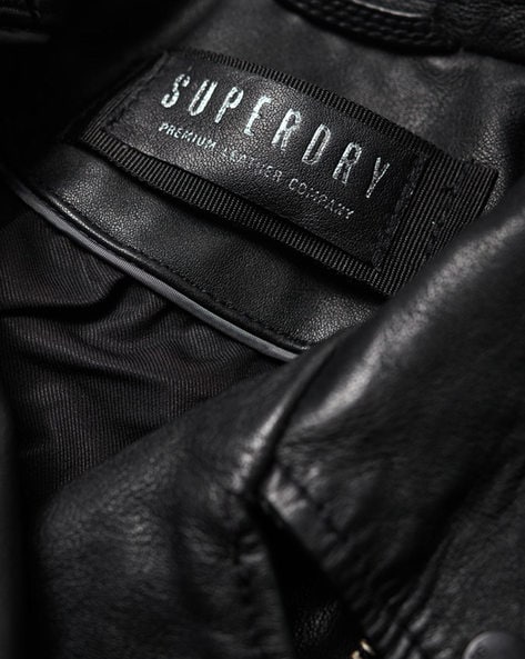 Superdry kiki sale leather jacket