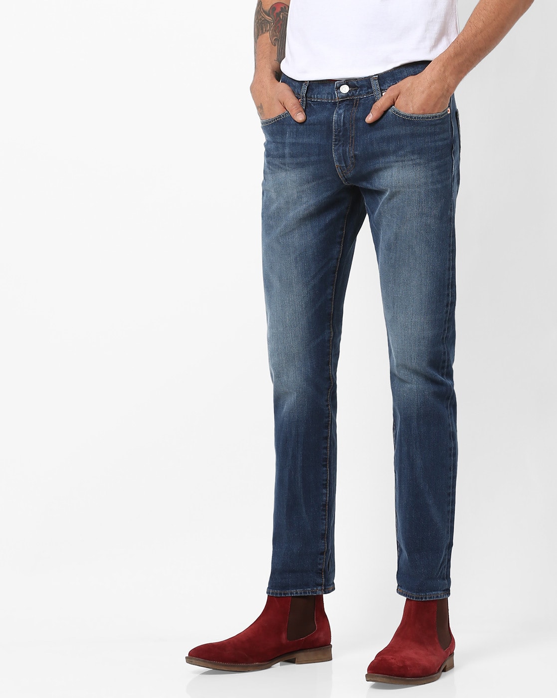 levi's mid rise slim