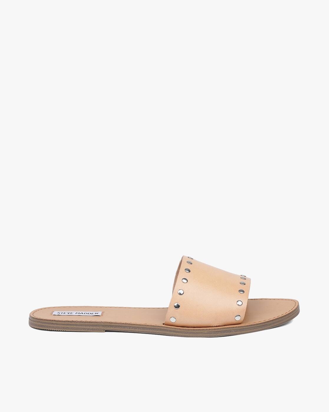 steve madden leather flats