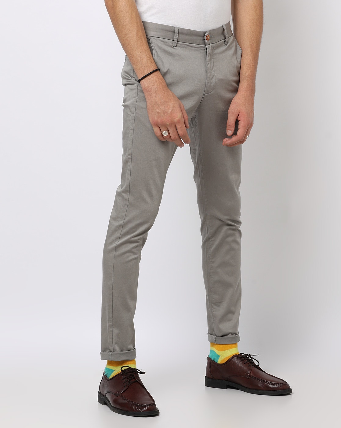 Buy Men Blue Slim Fit Check Full Sleeves Casual Shirt Online - 709366 |  Peter England