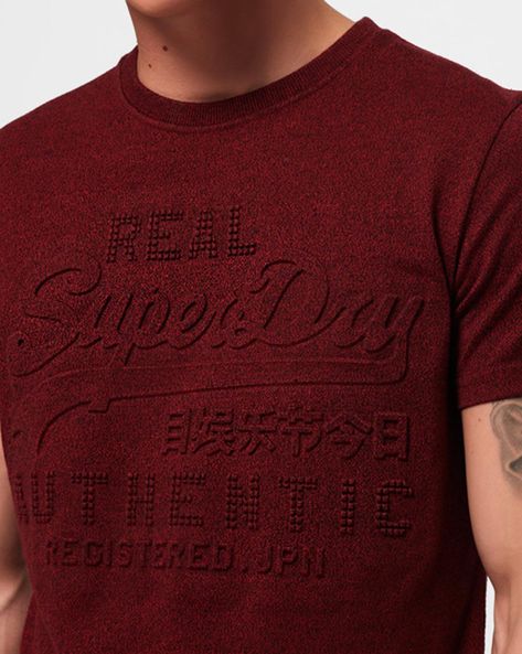 Buy Maroon Tshirts for Men by SUPERDRY Online