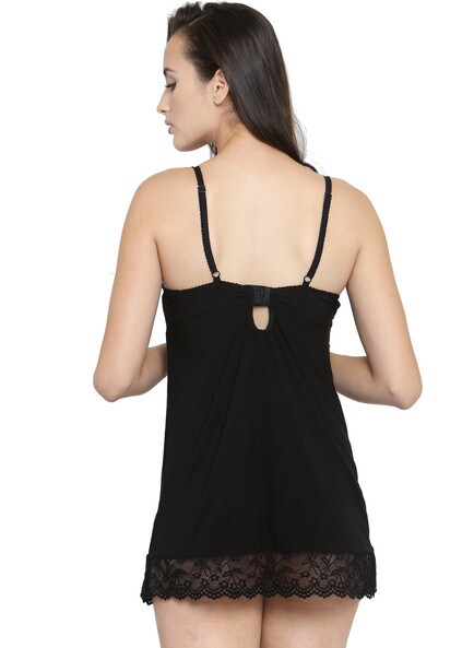 Buy Black Nightshirts&Nighties for Women by N-Gal Online