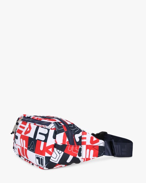 Fila hunts logo waist 2025 bag